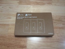 TP-Link Kasa Smart Wi-Fi Light Switch HS200P3 Single Pole 3 Pack New picture
