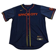 Nike Houston Astros 2023 Space City Connect Baseball Jersey Mens L Navy picture