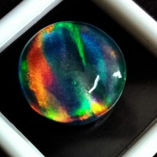 Natural Aurora Fire Opal Excellent Round Cut 10.30 Ct Certified Loose Gemstone picture