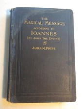 The Magical Message According to Ioannes, James Pryse 1909 THEOSOPHICAL SOCIETY picture