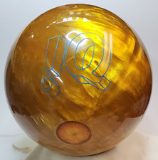 Storm IQ Tour Pearl 15 lb Gold Pearl Reactive Resin Plugged & Ready Box Finished picture