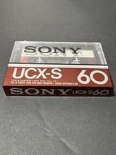 SONY  UCX-S  90 & 60 Blank Cassette Tapes Type II High Bias 1982 Sealed picture