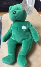 TY 1997 Erin the Bear Beanie Baby NWT Mint Condition Smoke Free Environment picture