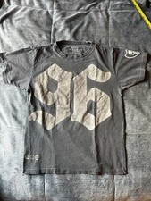 PacSun 96 Boxy T-Shirt Size S Gray Vintage Wash Graphic Tee picture