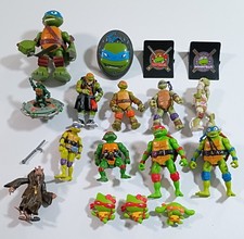 TMNT Mixed Lot 18 pcs Random Various Teenage Mutant Ninja Turtles Loose Figures picture