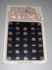 Arcade Atari Video Game HAT TACS Store Display Missile Commander Pac Man Pins picture