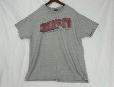 Vintage ESPN SportsCenter T-Shirt Mens XL Gray Made in USA Disney Sports picture