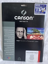 CANSON Infinity Inkjet Fine Art & Photographic Paper Discovery Pack 8.5x11