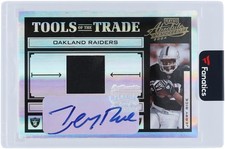 Jerry Rice Raiders Signed 2004 Playoff Absolute Memorabilia #TT-41 #11/25 Card picture