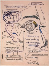 Basquiat Salle Fischl Baselitz Penck 1984 Exhibition Brochure Mary Boone Gallery picture