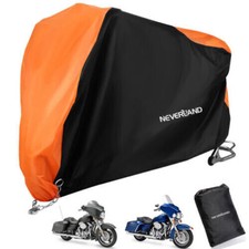 Motorcycle Cover Waterproof XXXL For Harley Davidson Heavy Duty UV Snow Storage picture