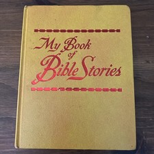 My Book of Bible Stories 1978 Vintage Watchtower JW Hardcover Illustrated picture