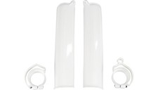 UFO Fork Guards Pair White KT03011#047 for 1990-1992 KTM 250 SX picture