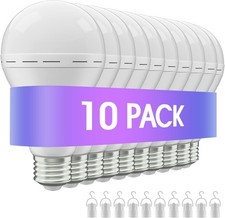 10/6/4pcs Rechargeable Emergency Light Bulbs, LED Light Bulb 6000K Daylight picture