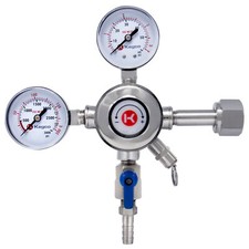 Kegco Pro Series Commercial Grade Dual Gauge Co2 Keg Beer Kegerator Regulator picture