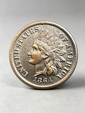 1864 L Indian Head As shown in the figure picture