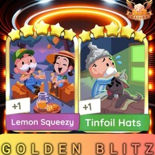 EXTRATERRESTRIAL_&_HECTOR_GOLDEN_BLITZ_EVENT_MONO_POLY_GO_5_STAR_STICKER-_FAST picture