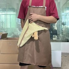 Funny Men Apron Novelty Men's Chef Kitchen Prank with Surprise Pocket One Size picture