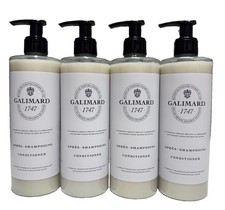 4 Pack - GALIMARD 1747 Luxury Hotel CONDITIONER 12.84oz 380mL pump bottles picture