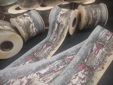 10Yd Vintage 1970s Cotton Ribbon 