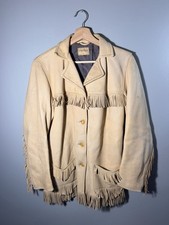 TRUE VINTAGE 1950s Deerskin Jacket WMNS M BY Western Sport Togs picture