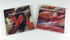 LOT of 2 Abstracts Painting Books Rolina van Vliet Techniques Textures Projects picture