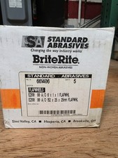 STANDARD ABRASIVES/Brite Rite 661406 Sanding wheels, 6x1x1 80 grit, NOS OB picture