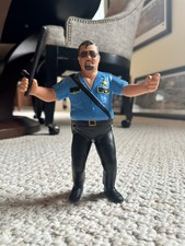 WWF LJN Custom Big Boss Man Reproduction Figure And Nightstick picture