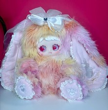 Yunni 600% Rainbow Rabbit Cotton Candy Plush Magnetic Blind Bunny Collectible picture