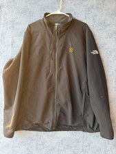 The North Face x Walmart Men’s Black Full Zip Jacket Yellow Logo Size XL picture