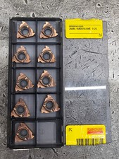 Qty 9 Sandvik 266RL-16RD01A100E 1125 Grade Carbide Laydown Threading Inserts picture