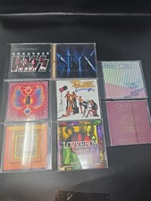 8 CD Lot Rock Progressive Metal  Arena  Classic Kiss ZZTop Queen Journey Styx... picture