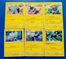 6x Pokémon TCG Crown Zenith: Shinx (039/159) to Luxray (044/159) - Near Mint  picture