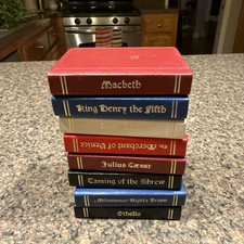 Vintage Mini Shakespeare book lot of 8 picture