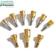 Dental Overdenture Locator Ti Abutment For Straumann Bone level Crossfit NC RC picture