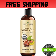 Handcraft USDA Organic Jojoba Oil 8 fl. oz – 100% Pure & Natural for Skin, Face, picture