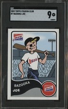 2003 Topps Stadium Club #7 Bazooka Joe RC SGC 9 MINT picture