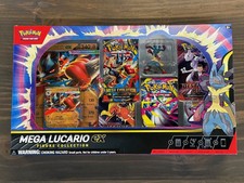 Pokemon TCG Mega Lucario EX Premium Figure Collection Box New Sealed picture