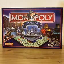 Monopoly Liverpool Edition Hasbro Winning Moves 1999 Vintage Rare picture