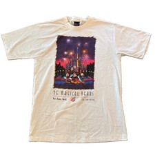 Vintage 1996 Walt Disney World 25 Magical Years T Shirt Large White 90s picture