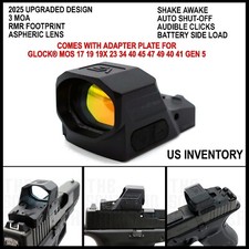 2025 VECTOR OPTICS SHAKE AWAKE RED DOT OPTIC WITH RMR FOOTPRINT AND WEAVER MOUNT picture