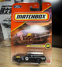 Matchbox Super Chase 1968 Ford Mustang Fastback 1:64 Black Diecast Unopened Box picture