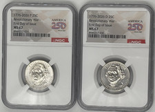 2026 P D Revolutionary War QRTS NGC MS 67 250TH ANNIVERSARY🔥 FIRST DAY ISSUE🔥 picture