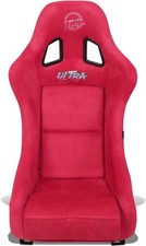NRG Innovations NRG-FRP-303RD-ULTRA Universal Fixed Back Bucket Racing Red picture