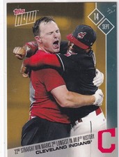 2017 TOPPS NOW #22WS CLEVELAND GUARDIANS- CLEVELAND GUARDIANS picture
