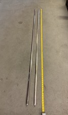 1937-1938 Chevy Running Board Molding Trim Pair 77 3/4