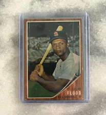 Topps 1962 Curt Flood #590 St. Louis Cardinals High # Base Set *BASE HIT* picture