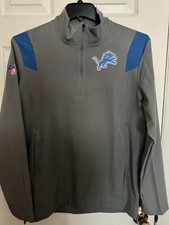 Nike Men’s Small Detroit Lions NFL On Field Team Issued Long Sleeve Jacket picture