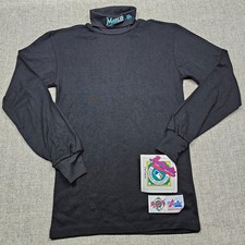 VINTAGE Florida Marlins Shirt Mens Medium MLB Baseball Mock Neck Majestic USA picture