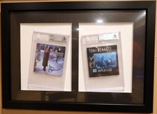 Tony Bennett Dual Autographed DVD Covers | Framed | BAS COA picture